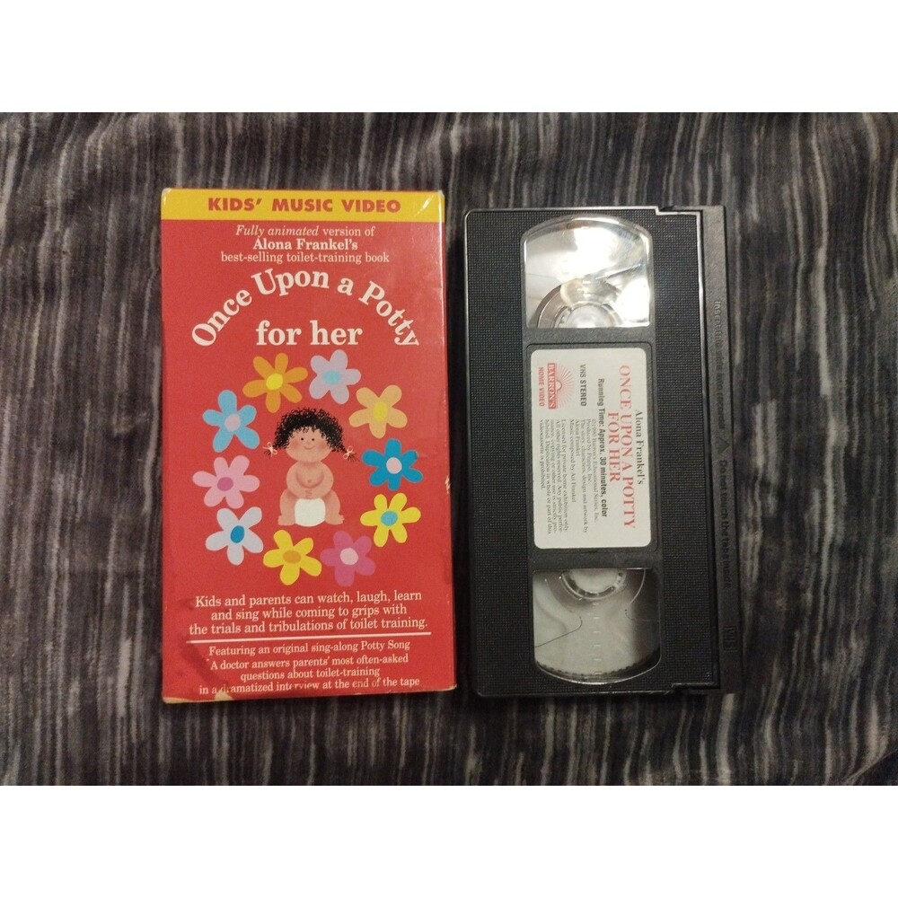 Once Upon a Potty For Her VHS Tape 1990